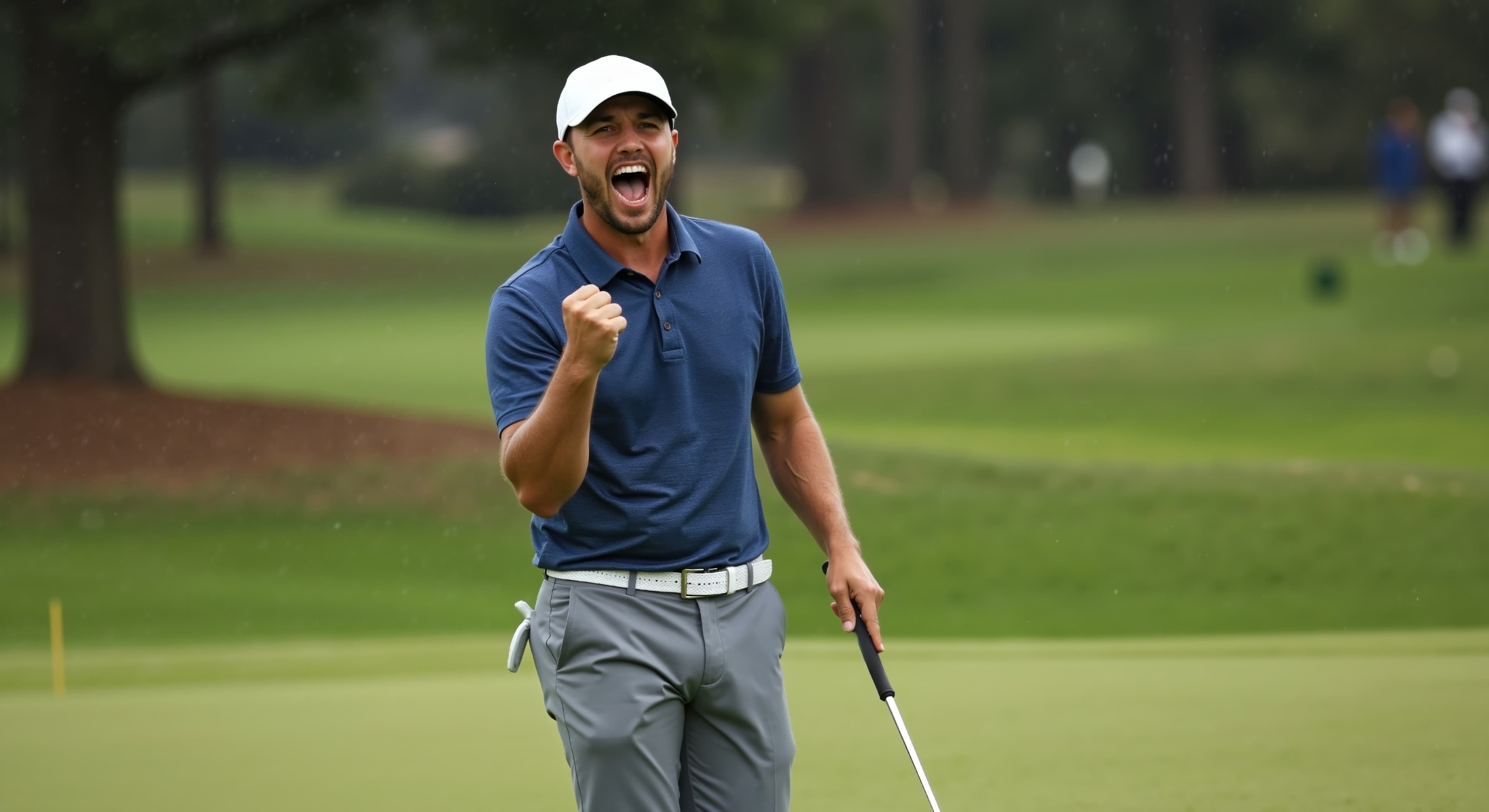 Michigan golf course fairway